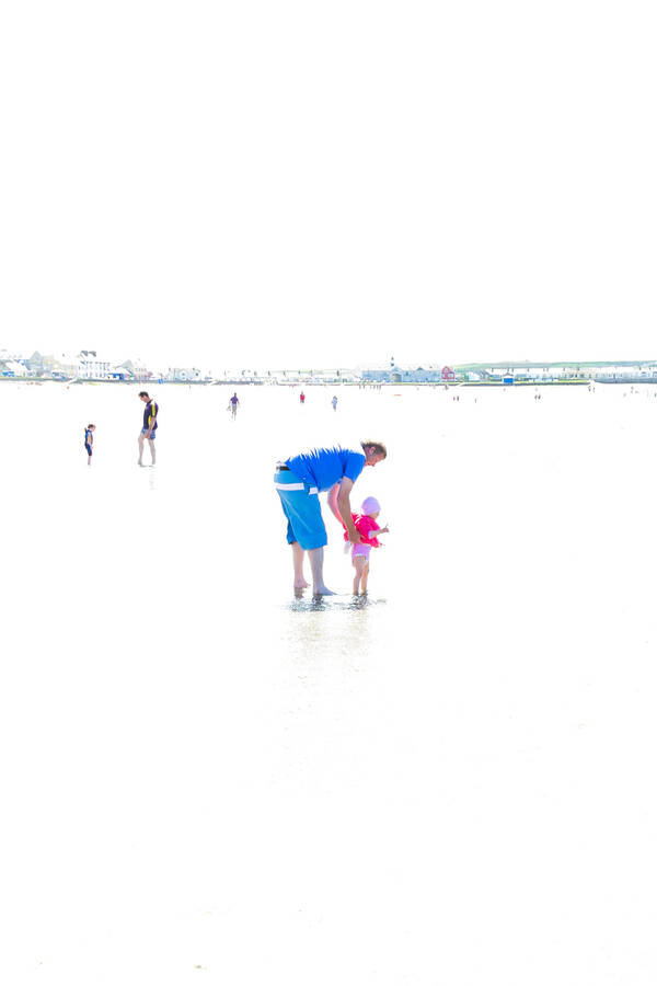 Menschen am Strand