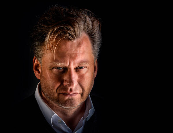 Portrait eines Mannes.